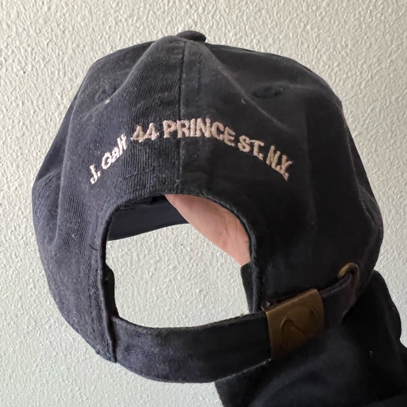 Navy blue baseball cap with peach writing “uh huh honey”. One size fits all. - Picture 4 of 4